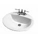 Barclay - 3-714WH - Complete Pedestal Bathroom Sinks